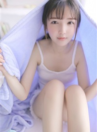 Little girl OF 15 years OLD WHITE suspenders NIGHTdress charming smile resided parent leg sexy picture